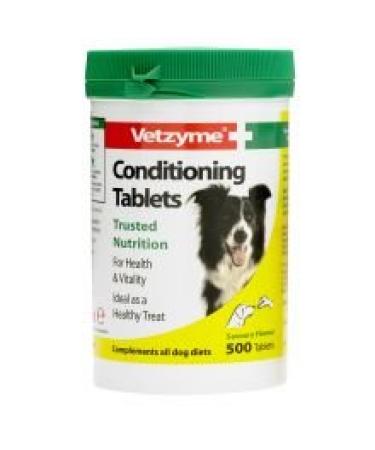 Vetzyme Conditioning Tablets for Dogs 500s