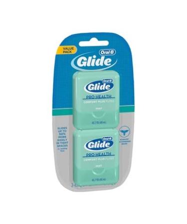 Glide Floss Comfort+ 2ct - Men's Size 80m | Premium Dental Care for Fresh Breath - Buy Online on GoSupps.com