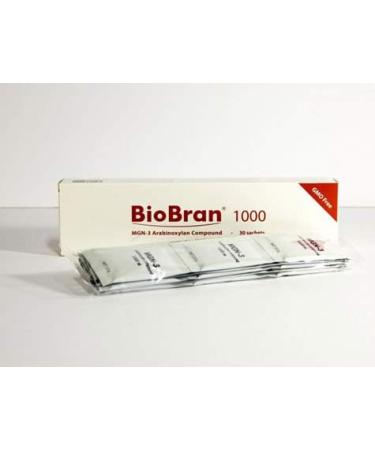 BioBran MGN-3 - Extremely Effective Immune System Booster from Breaking Down Rice Bran with Enzymes from The Shitake Mushroom (1000 mg 30 Sachets) Made in Japan Free DHL Express Shipping Worldwide - Buy Online on GoSupps.com