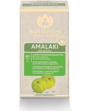 Maharishi Ayurveda Amalaki Super Herb 600mg - Pure Amla Fruit Powder Rich in Vitamin C Vegan 60 Tablets - Natural Immune Support - Buy Online on GoSupps.com