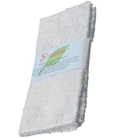 Janey Lynn's Designs Shaggies Snow White Cotton Dish Cloth 2 pk - Case of 6 - Pack of 2 - 126 Total Items - Buy Online on GoSupps.com