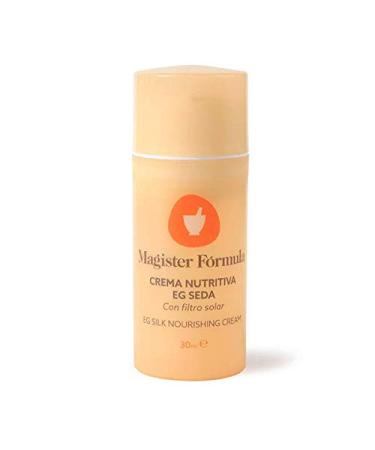Magister Formula EG Silk Nourishing Face Cream 30ml. Crisality Extract Silk Gusane + Vitamin E + Hyaluronic Acid. For normal and dry skin. Non-greasy for women and men | Day and night | Magister Formula