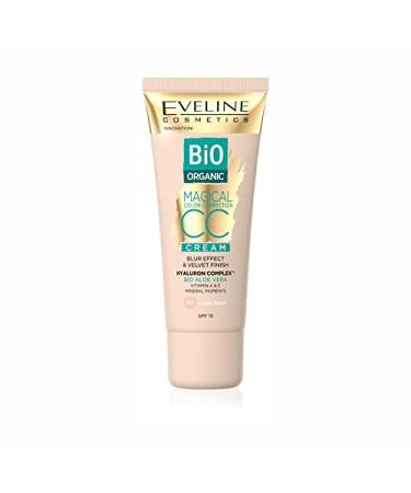 Eveline Cosmetics Bio Organic Magical Color Correction CC Cream 30 ml No. 01 Aloe Vera 30 ml (1 pack)