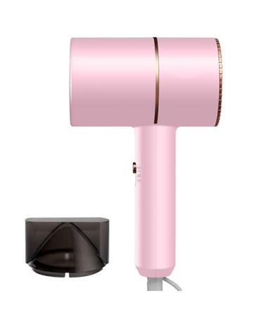 Hair Dryer High Power Hair Dryer 3 Mode Temperature Cycling Blow Dryer Multiple Negative Ion Hair Dryer Hair Dryers & Accessories (Pink)