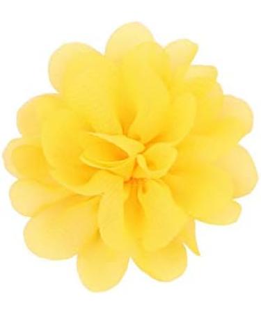 20 Pcs Women Chiffon Flower Hair Clips Flower Hair Clips for Baby Girl Kids Etc Color Mixing - Buy Online on GoSupps.com