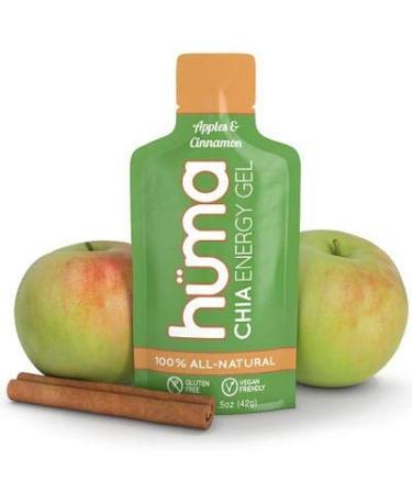 H ma Chia Energy Gel 12 Gels - Premier Sports Nutrition for Endurance Exercise (Apples & Cinnamon)