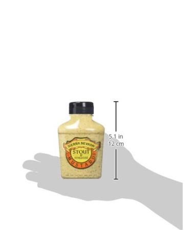 Sierra Nevada Mustard Stout 9 oz - Bold and Flavorful Mustard made with Stout Beer - Buy Online on GoSupps.com