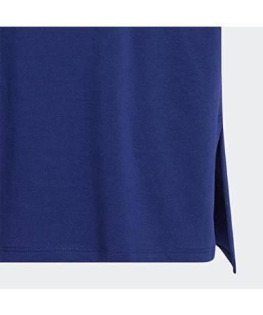 adidas Girls' Short Sleeve Dolman Waist Graphic Tee - Victory Blue - Size Small - Buy Online on GoSupps.com