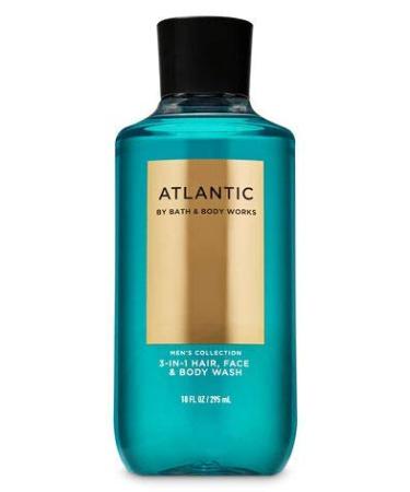 Bath and Body Works Men's ATLANTIC 3-in-1 Hair, Face & Body Wash - Full Size Value Pack - Buy Online on GoSupps.com