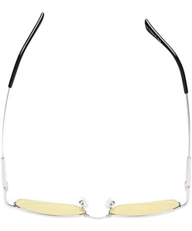 Eyekepper Blue Light Blocking Computer Glasses for Men & Women - Half Rim Memory Titanium Readers +2.00 in Silver - Buy Online on GoSupps.com