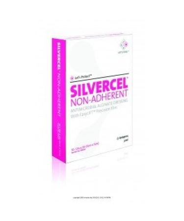 SILVERCEL Non-Adherent Dressing-Size: 4 x 4 - Each 1