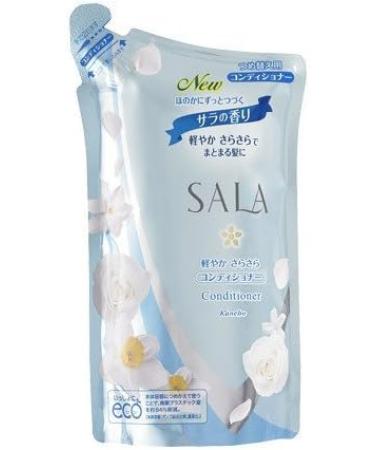 SALA Kanebo Sala Light Silky Conditioner Refill 350ml (Green Tea Set)