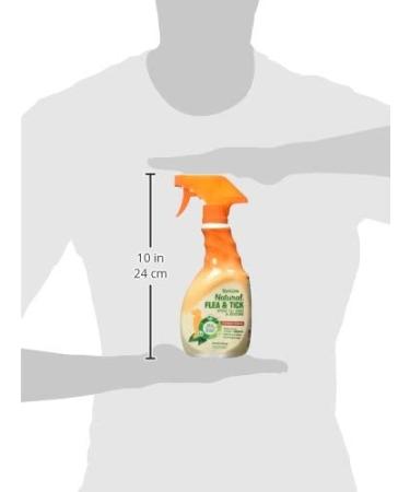 TropiClean Natural Flea & Tick Spray 16oz - Kills & Repels Fleas, Ticks, Larva & Eggs - Made in USA - Buy Online on GoSupps.com