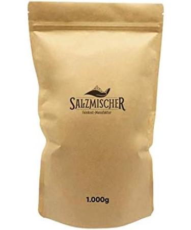  Salzmischer Fleur de Sel de Gu rande from M langeur sel (Brittany/France) Finger Salt Sea salt traditionally harvested by hand (1000 g) - Buy Online on GoSupps.com