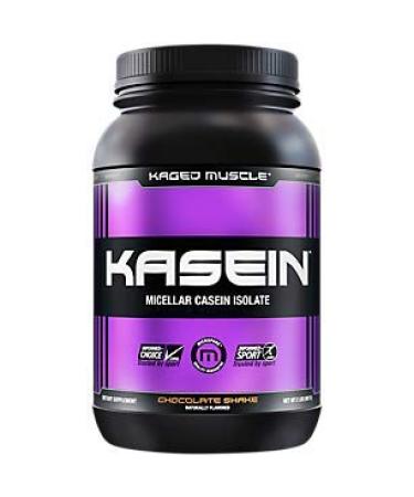 Kaged Muscle Kasein Protein Powder, Miceller Casein Supplement, Chocolate Shake, 25 Servings Chocolate Shake 25 Servings (Pack of 1)