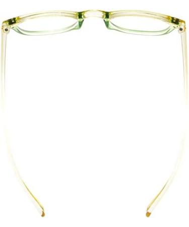 Eyekepper Fashion Readers Womens Reading Glasses +2.25 Yellow/Green Frame - Buy Online on GoSupps.com