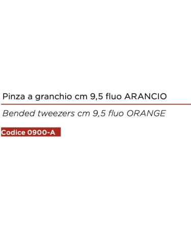 Blue Farm | Crab Tongs 9.5 cm Fluorescent Orange 0900-A - Buy Online on GoSupps.com