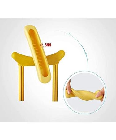Crutches Adult Walking Aids Turn Aluminum Alloy Armpit Elderly Man Colored Crutches Shoulder Elderly Non-Slip Walking Stick for Disabled Handicapped Cane Adjustable Wal powerfully - Buy Online on GoSupps.com