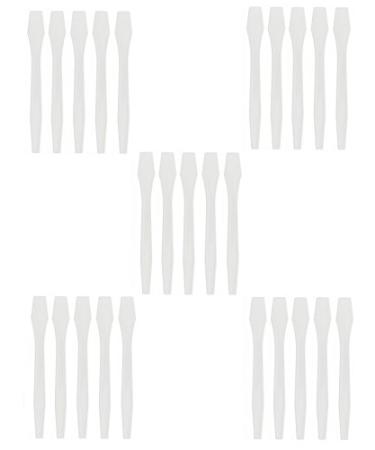 White large spatula 13 cm Kosmetex cream spatula cosmetic spatula 25 pieces 25 pack - Buy Online on GoSupps.com