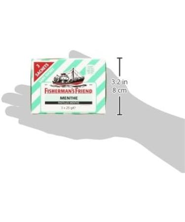 Fishermans Friend Mint 3 x 25g Sachets - Buy Online on GoSupps.com