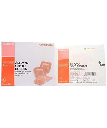 Buy Smith+Nephew ALLEVYN GENTLE BORDER Foam Dressing 3in X 3in - Fast International Shipping & Superior Wound Care - Buy Online on GoSupps.com