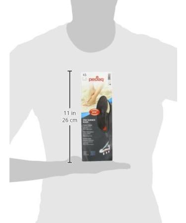 Pedag Viva Sneaker Orthotic with Arch Support - Black (M12/EU45) - Buy Online on GoSupps.com