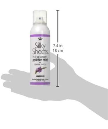 Silky Sheets Lavender Spray 4 oz | Premium Bedding Freshener for Sleep International Shipping - Buy Online on GoSupps.com