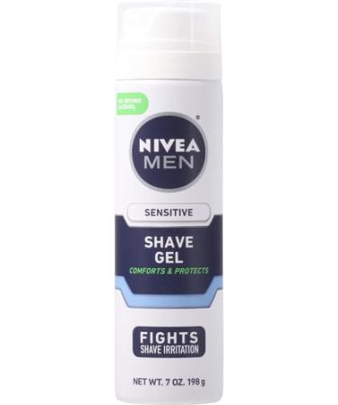 NIVEA MEN Sensitive Shave Gel with Vitamin E & Chamomile - Soothing Shaving Experience - 7 Oz - Buy Online on GoSupps.com
