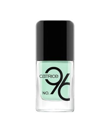 Catrice Iconails Gel Lacquer Gellack Nailack No. 96 NAP Green green long -lasting seemingly without acetone vegan microplastic particles free (10.5 ml)