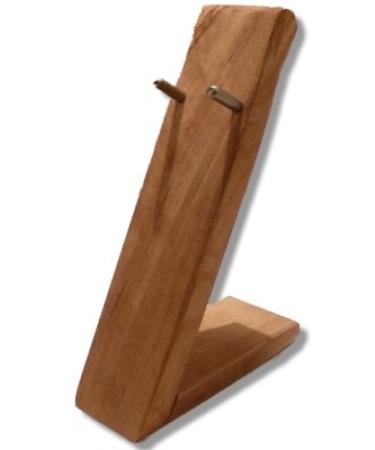 beautiful holder for wet razor olive wood