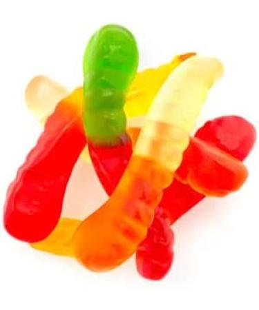 Yupik Mini Gummy Worms 1 kg Gluten-Free Dual-Colored Fruity Flavors Soft & Chewy 2" Gummies Fun Treat Sweet Candy Delicious Snack Ideal for Gifting Holidays & Baking 1 kg (Pack of 1) - Buy Online on GoSupps.com