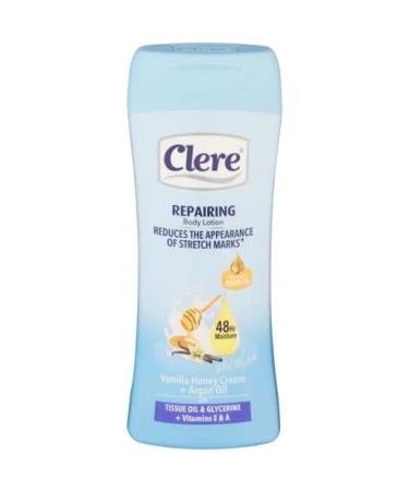 CLERE Repairing Body Lotion - Vanilla Honey Cream + Argan Oil 400mL | Nourish & Hydrate Skin International Shipping Available - Buy Online on GoSupps.com