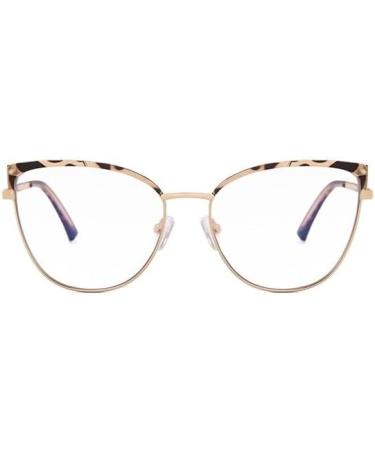 Buy Presbyopic Reading Glasses - Metal Blue Light Blocking Readers for Eye Strain Relief - 2.50 C2 - Buy Online on GoSupps.com
