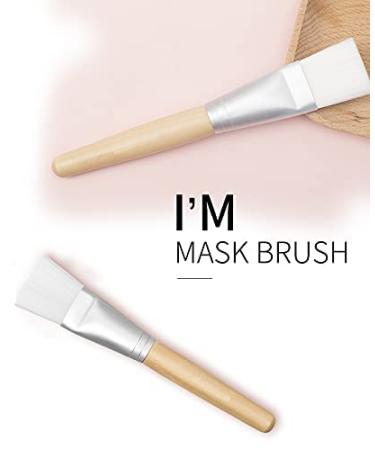 Premium Face Mask Brush & Bleach Brush - Soft Bristle Applicator for Women | Multi-Purpose Beauty Tool - Buy Online on GoSupps.com