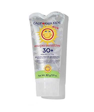 California Kids Supersensitive Tinted Sunscreen SPF 30 - 2.9 oz - Broad Spectrum Protection - Buy Online on GoSupps.com