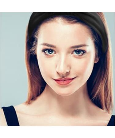 Manshui Satin Cross Knotted Headbands - Set of 3 | Hair Accessory for Daily Wear, Dating, Sports, and Makeup - Buy Online on GoSupps.com
