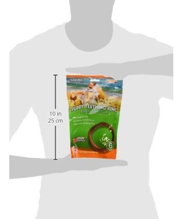 N-Bone Puppy Teething Ring Pumpkin Flavor 12 Pack - Natural Teething Solution for Puppies - Buy Online on GoSupps.com