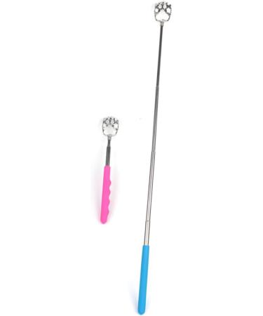 FRCOLOR 8-Piece Stainless Steel Back Scratcher Set - Perfect Gift for Men & Women | Traditional Massage Tool for Ultimate Relaxation - Buy Online on GoSupps.com