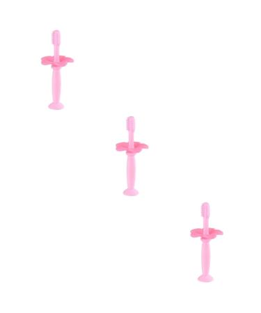 Minkissy 3 STK toothbrush toothbrushes for children toothbrush all -round toothbrush for children toothbrush for baby toothbrush for the mouthpiece toothbrush made of silicone clean