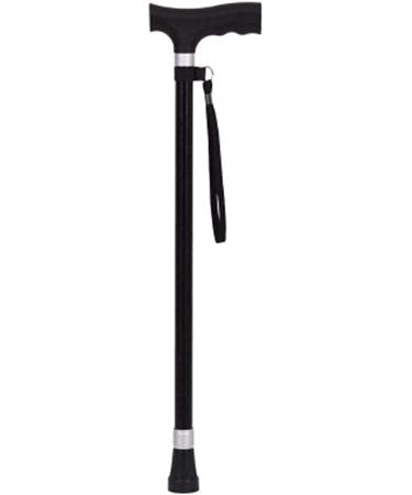 Canes Elderly Cane Old Man Walking Stick Tapping Stick T Handle Baston Elder Stable Crutch Hiking Elderly and Arthritis Seniors Disabled Black Walk for Elderly Safehappy