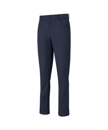 PUMA Men's Standard Jackpot 5-Pocket Pant 2.0 Navy Blazer 30W x 32L