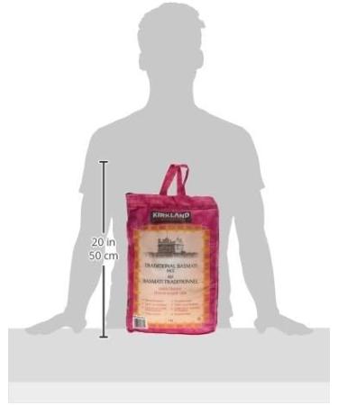 Kirkland Signature Traditional Basmati Rice 5 Kilogram - Buy Online on GoSupps.com