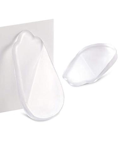 Heel Liner GEL Shock Absorption Heel Protectors for Plantar Fasciitis - Breathable Foot Orthotic Inserts (TransparentS Large) - International Shipping Available - Buy Online on GoSupps.com