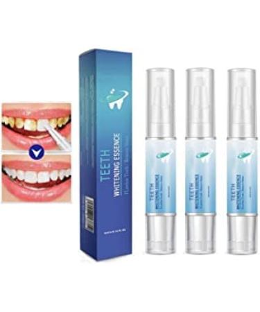 3PCS Teeth Whitening Essence Pen  Teeth Stain Remover to Whiten Teeth  Teeth Whitening Gel  Fast and Effective Removal Tooth Stain Removal