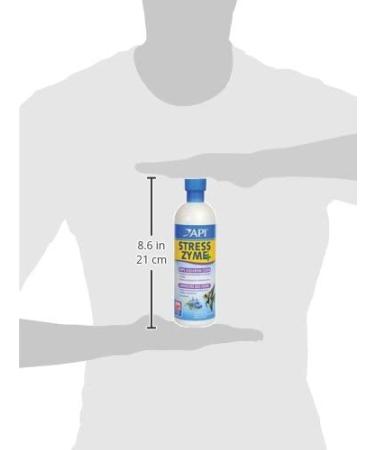 API Stress Zyme Bacterial Cleaner 16 oz - Freshwater & Saltwater Aquarium Water Cleaning Solution - Buy Online on GoSupps.com