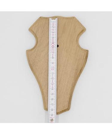 Generisch 5 St ck REH Troph enschilder Stumpf klein - Eiche Hell - 19 cm x 11 cm | Hochwertige Jagdzubeh r f r internationale Lieferung - Buy Online on GoSupps.com