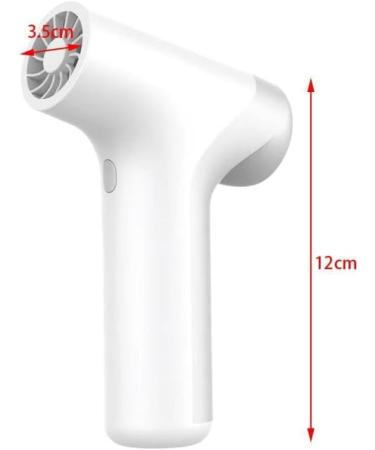 Travel Hair Dryer Powerful 5 Speeds Fast Drying Professional Blow Dryer Cordless Hair Dryer for Salon Hotel Women Men white - Buy Online on GoSupps.com