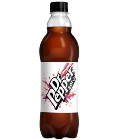 Dr Pepper Zero No Sugar Bottles 24 x 500ml