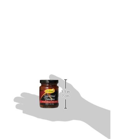 Roland Foods Sun-Dried Tomatoes in Extra Virgin Olive Oil - 3oz Jar (4 Pack) | Specialty Imported Food - Buy Online on GoSupps.com