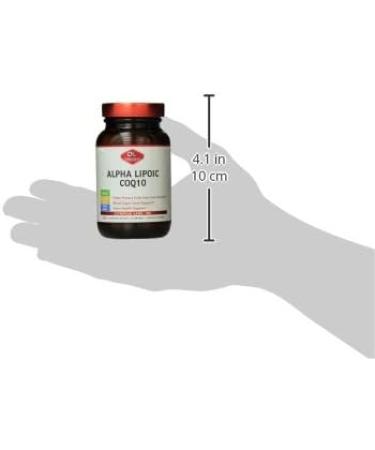 Olympian Labs Alpha Lipoic Acid & Coenzyme Q10 - 200 mg 60 Caps - Premium Antioxidant Supplement for Energy & Wellness - International Shipping Available - Buy Online on GoSupps.com
